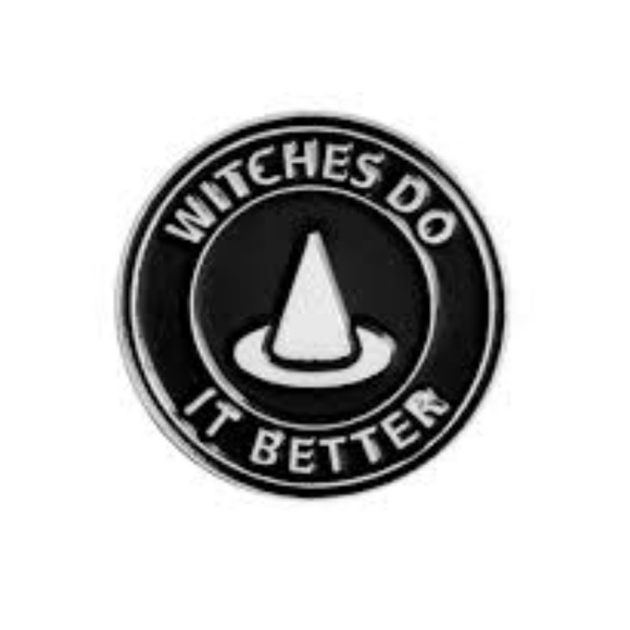 Jewelry - 5/$20 Witches Do It Better Enamel Pin
